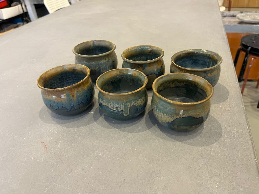 Crystal glazed set