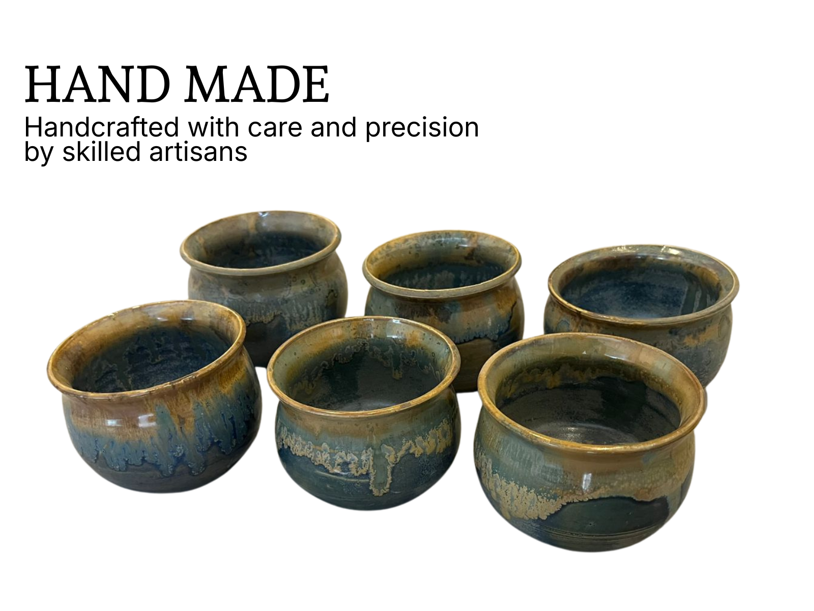 Crystal glazed set