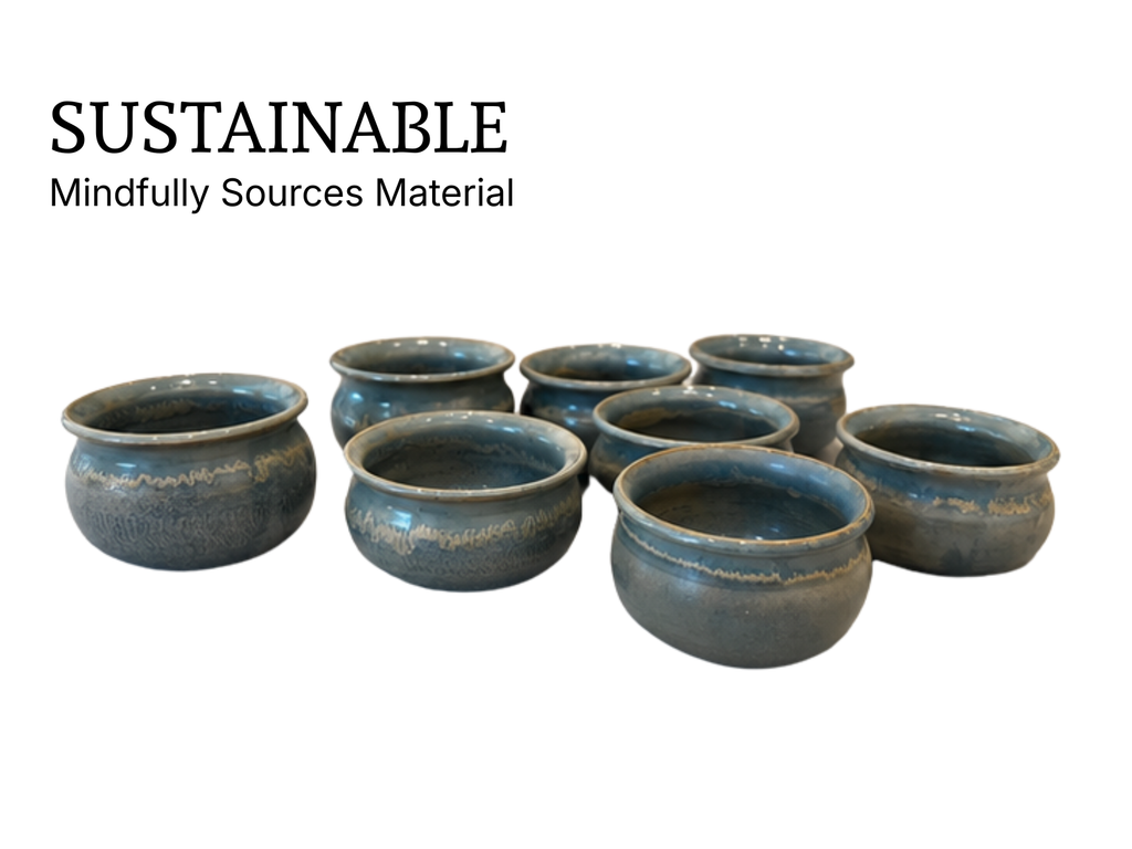 Crystal glazed set