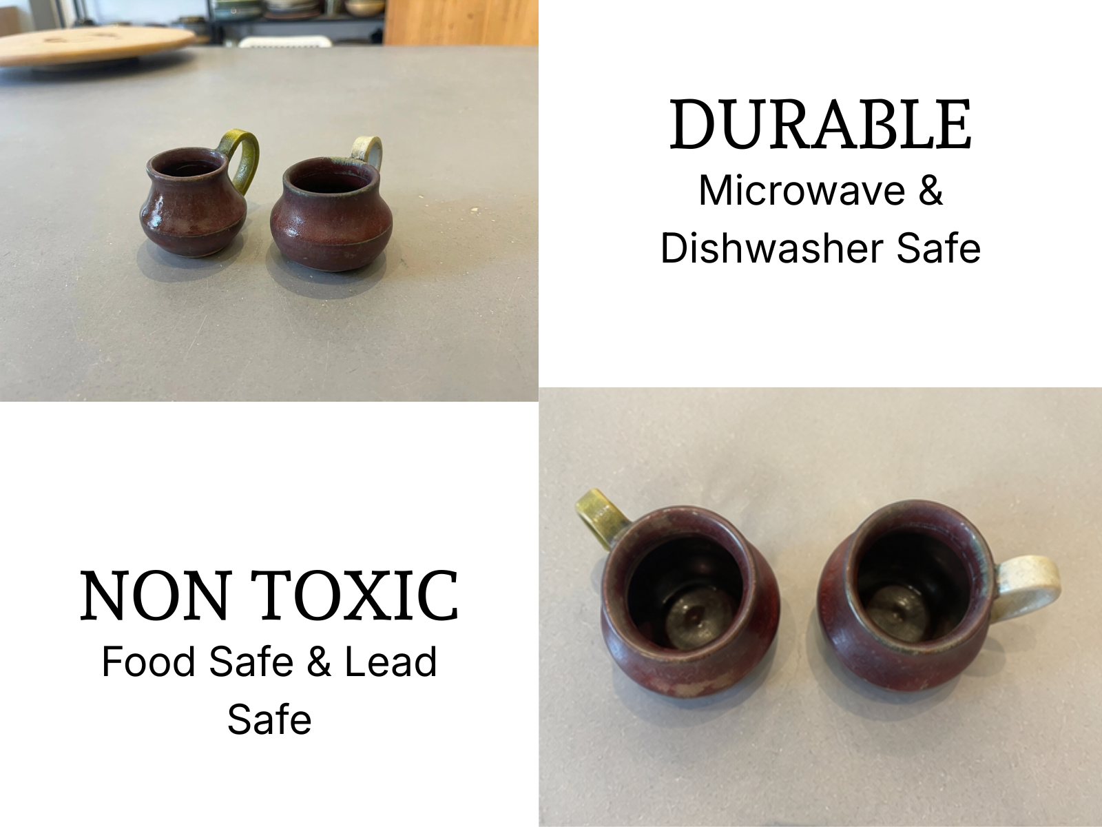 Shot glasses Brown (1 Set)