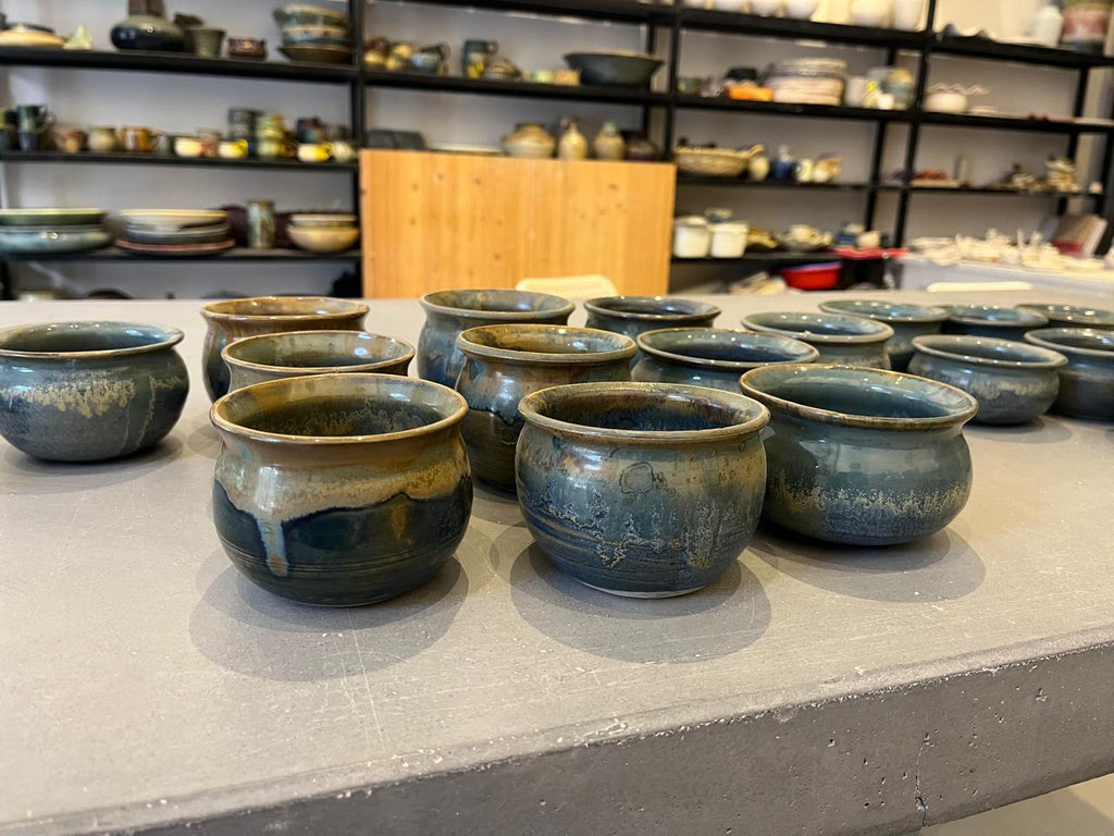 Crystal tall bowls